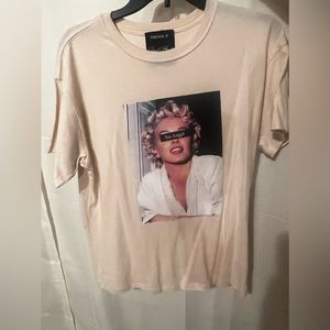 MARILYN MONROE NO ANGEL SHIRT
